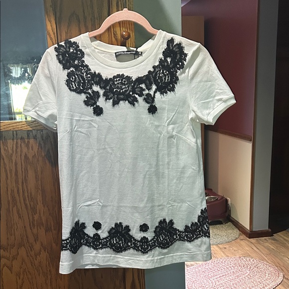 NWT  Dolce & Gabbana Short Sleeve Top - Picture 1 of 9